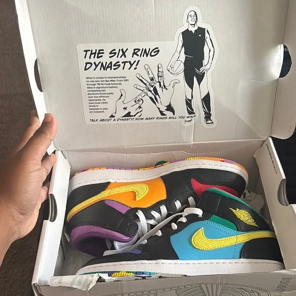 Six Championships Jordan 1s - Picture 1 of 4